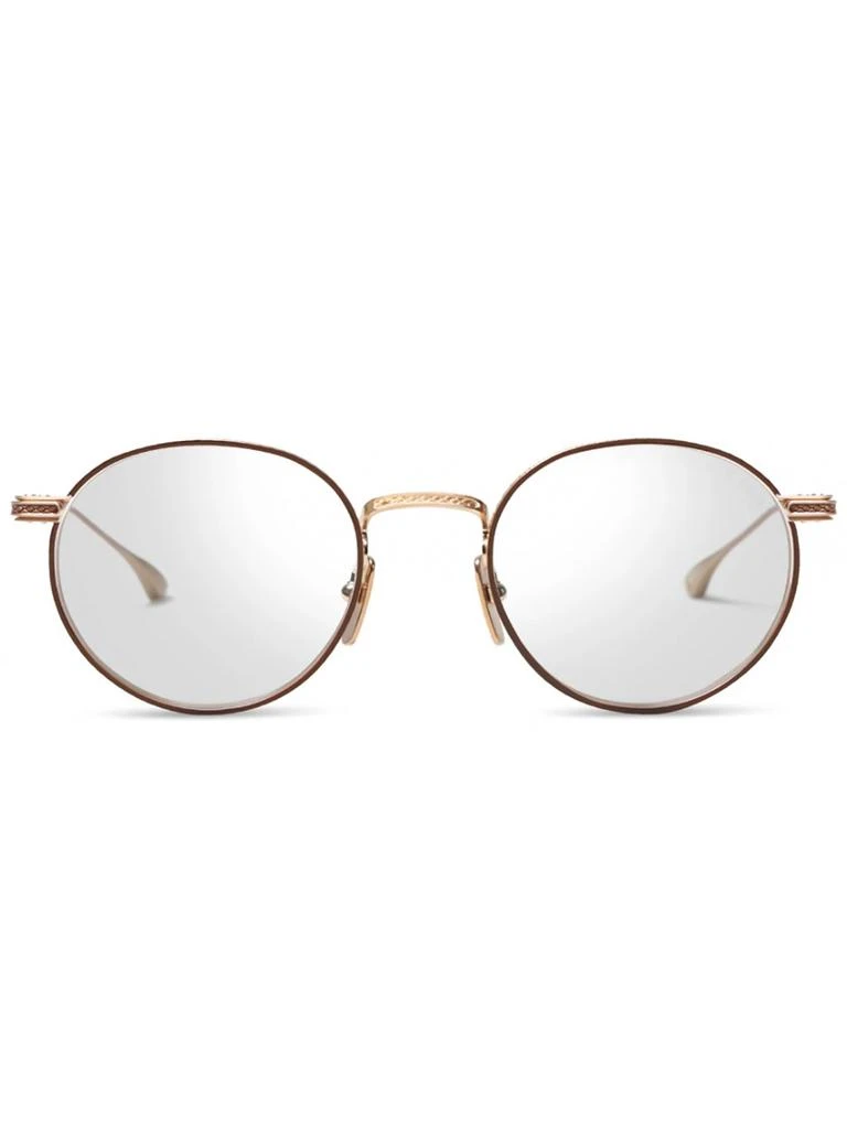 商品Dita Eyewear|Dita Eyewear Round Frame Glasses,价格¥4231,第1张图片