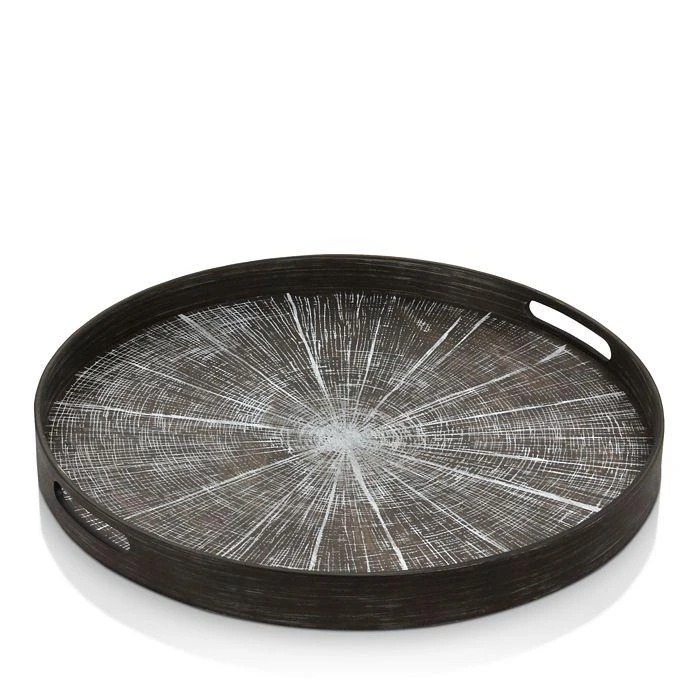 商品Ethnicraft|Notre Monde White Slice Driftwood Tray,价格¥917,第2张图片详细描述