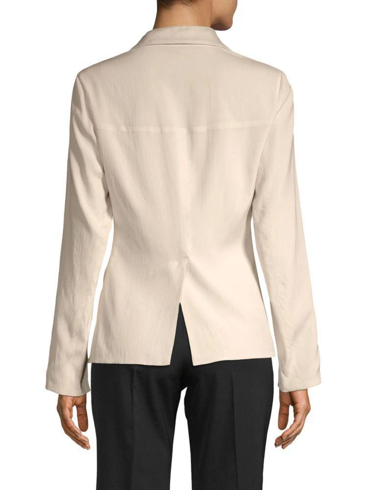 商品Brunello Cucinelli|Stretch-Silk Double-Breasted Blazer,价格¥3908,第2张图片详细描述