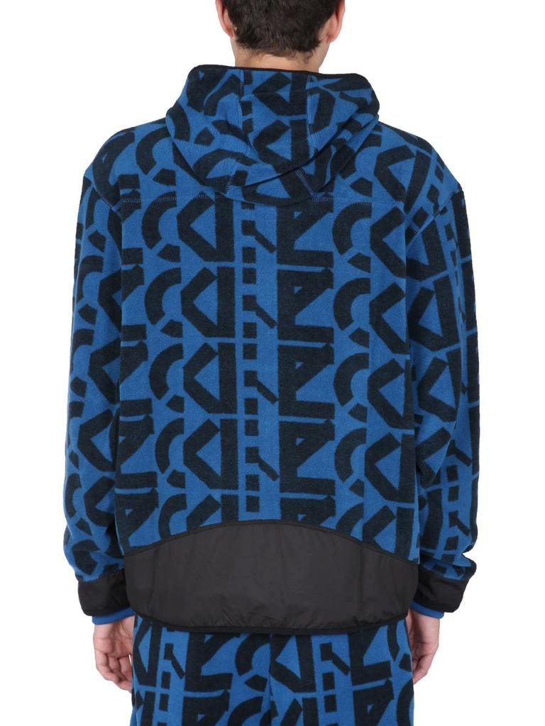 Kenzo Men's  Blue Other Materials Sweatshirt商品第4张图片规格展示