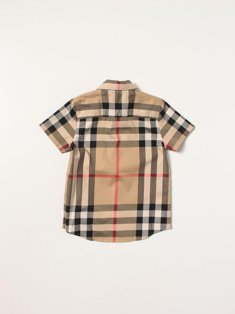 商品Burberry|Burberry tartan stretch cotton shirt,价格¥1559,第4张图片详细描述