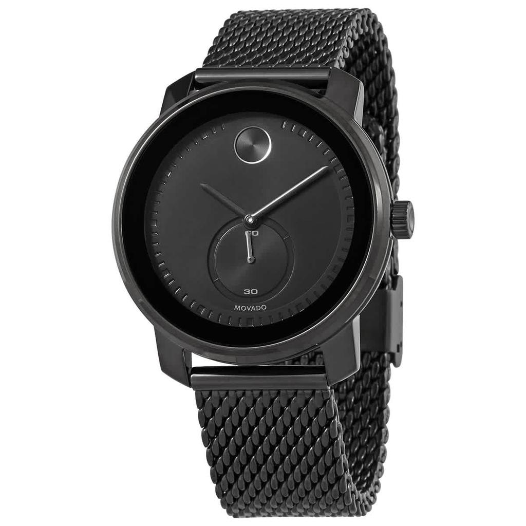 Movado Bold Quartz Black Dial Mens Watch 3600767商品第1张图片规格展示