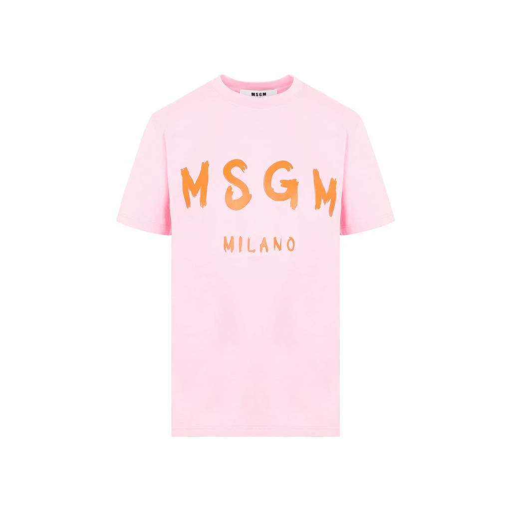 商品MSGM|MSGM  COTTON T-SHIRT TSHIRT,价格¥788,第1张图片