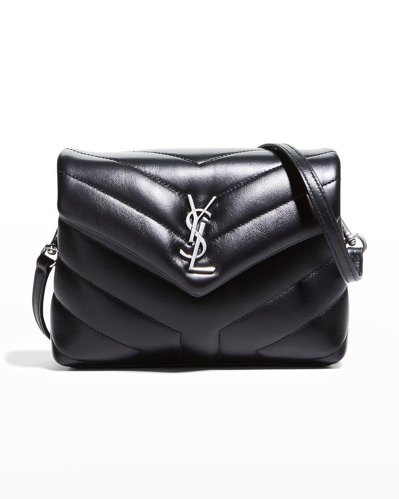 商品Yves Saint Laurent|Loulou Toy Matelasse Calfskin V-Flap Crossbody Bag,价格¥13862,第1张图片