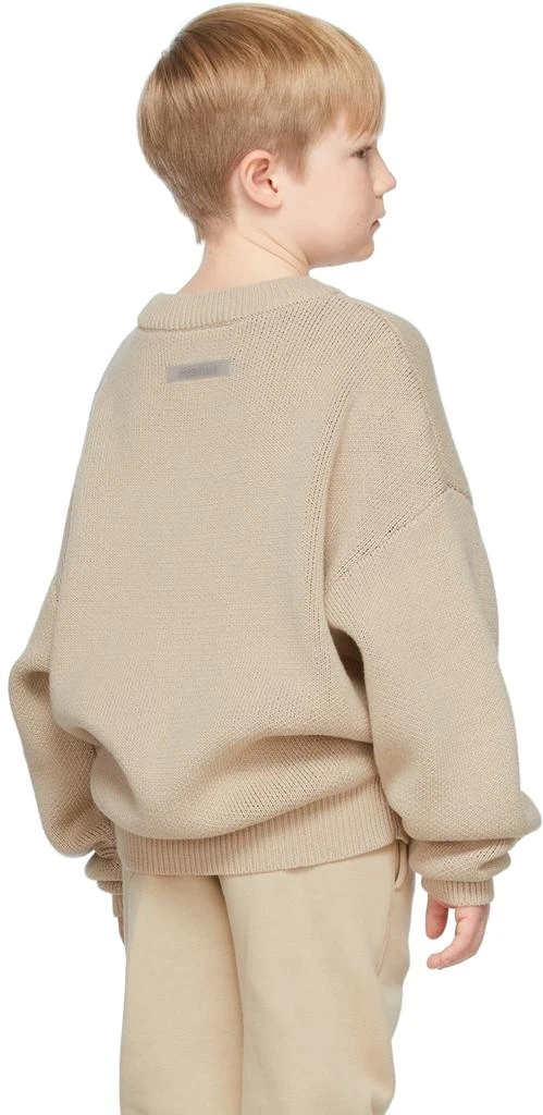 商品Essentials|SSENSE Exclusive Kids Beige Pullover Sweater,价格¥478,第4张图片详细描述