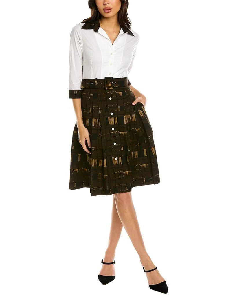 商品SAMANTHA SUNG|Samantha Sung Avery Shirtdress,价格¥1782,第1张图片