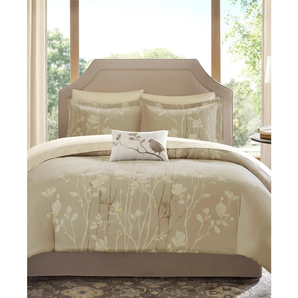 商品Madison Park Essentials|Vaughn 9-Pc.Comforter Set,价格¥670,第1张图片