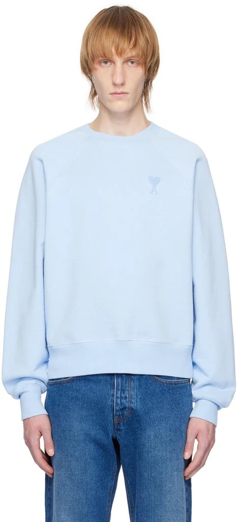 商品AMI|Blue Ami de Cœur Sweatshirt,价格¥1761,第1张图片