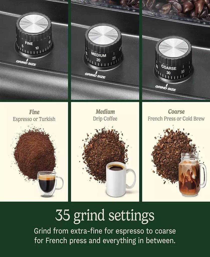 商品Cuisinart|CBM-22 Espresso Coffee Conical Burr Grinder,价格¥954,第4张图片详细描述
