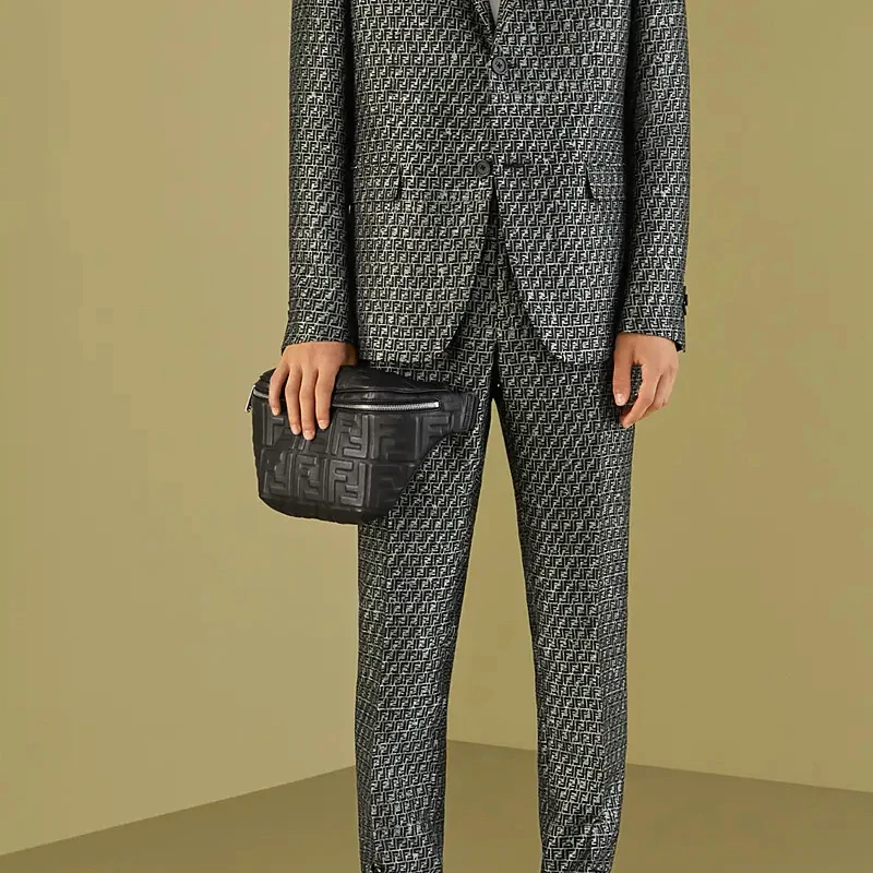 FENDI 男士黑色腰包 7VA434-A72V-F0GXN 商品