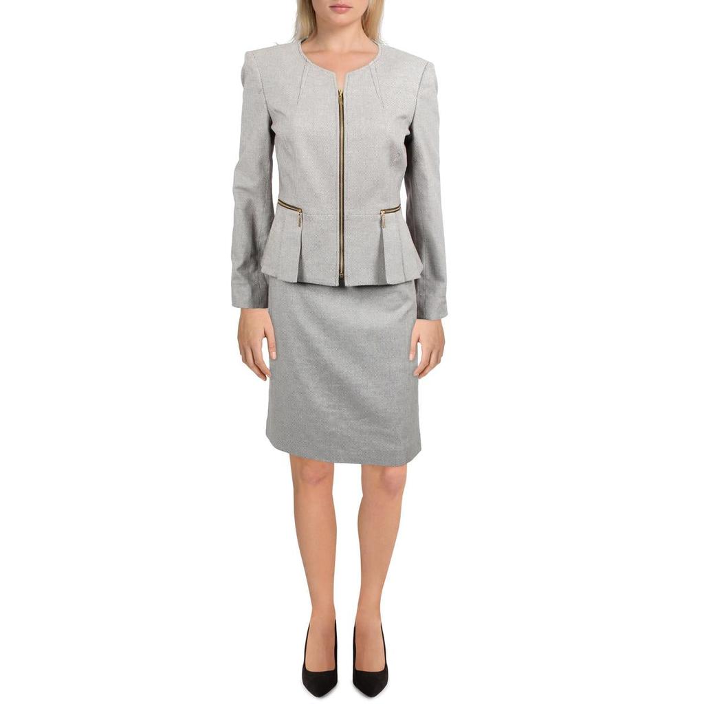 Tahari ASL Womens Pelum Office Wear Skirt Suit商品第1张图片规格展示