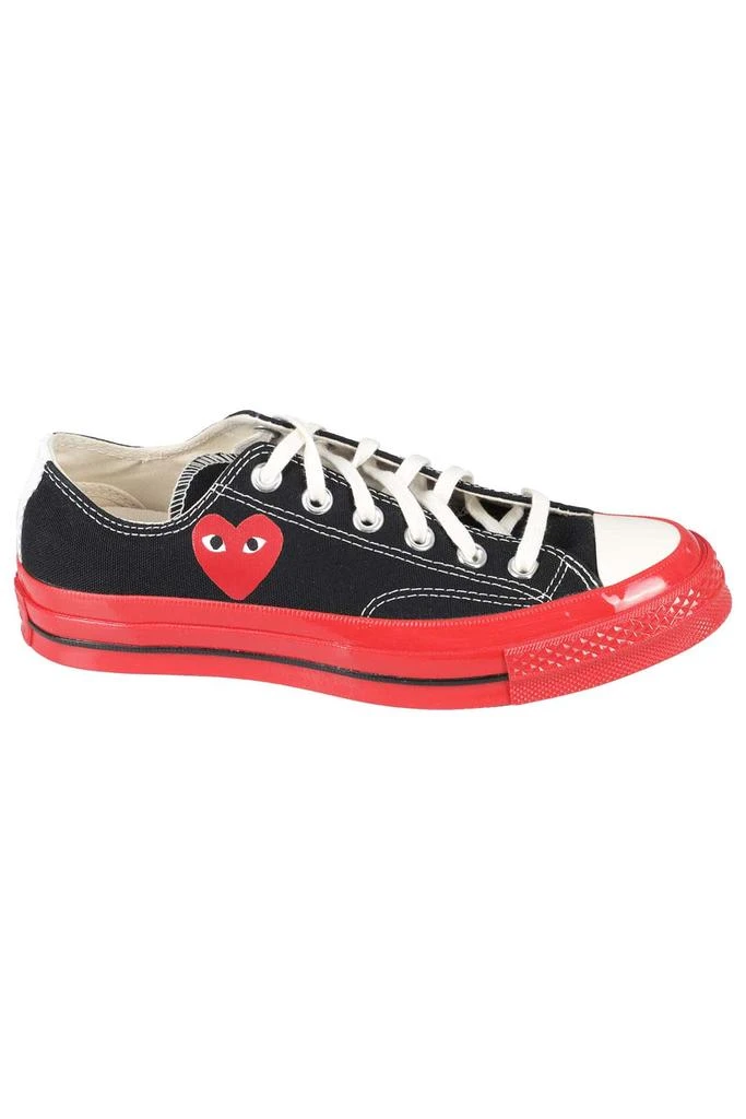 商品Comme des Garcons|Comme des Garçons Play Red Sole Low Top,价格¥910,第1张图片