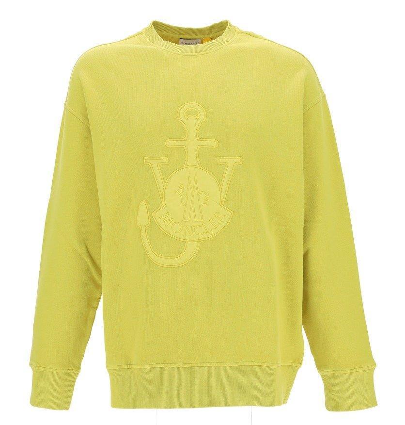 商品Moncler|Moncler X Jw Anderson Logo Embroidered Sweatshirt,价格¥3075,第1张图片