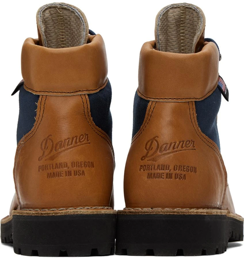 商品Danner|Tan & Navy Danner Light Boots,价格¥1647,第2张图片详细描述