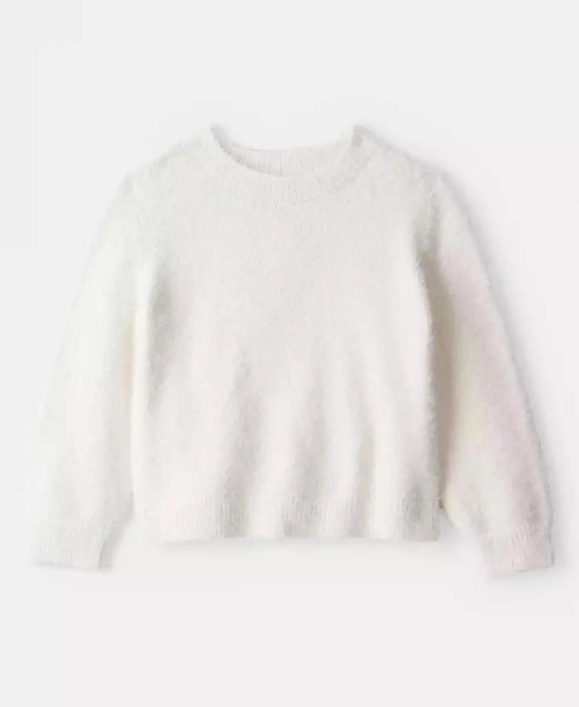 商品Carter's|Girls Toddler 2T-5T Brushed Crewneck Sweater,价格¥155,第1张图片