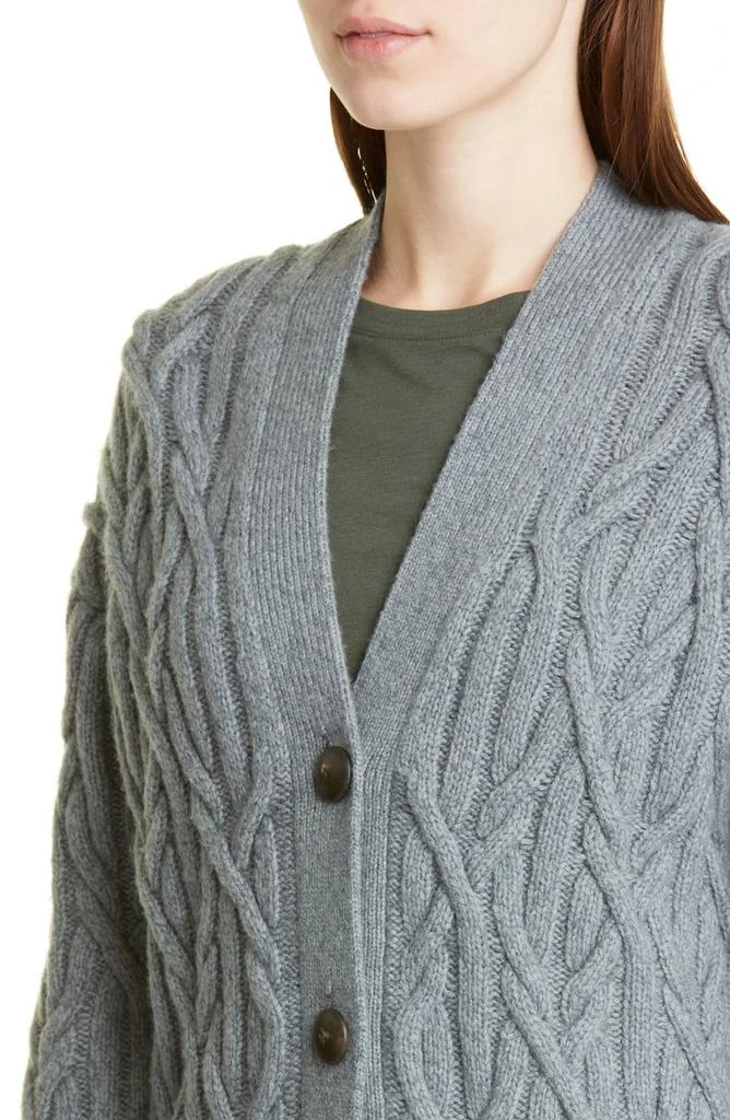 商品Vince|Interlocking Cable Cardigan,价格¥1520,第4张图片详细描述