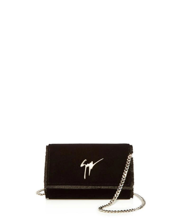 商品Giuseppe Zanotti|Velvet Chain Wallet,价格¥5947,第1张图片