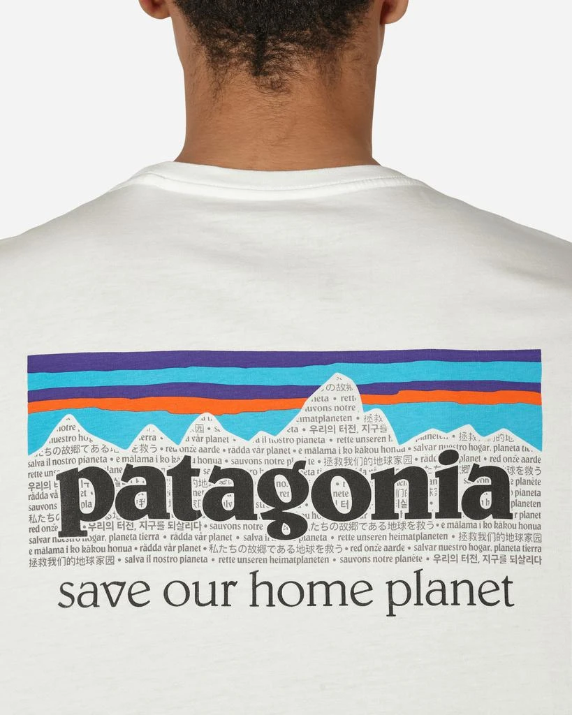 商品Patagonia|P-6 Mission Organic T-Shirt White,价格¥351,第5张图片详细描述