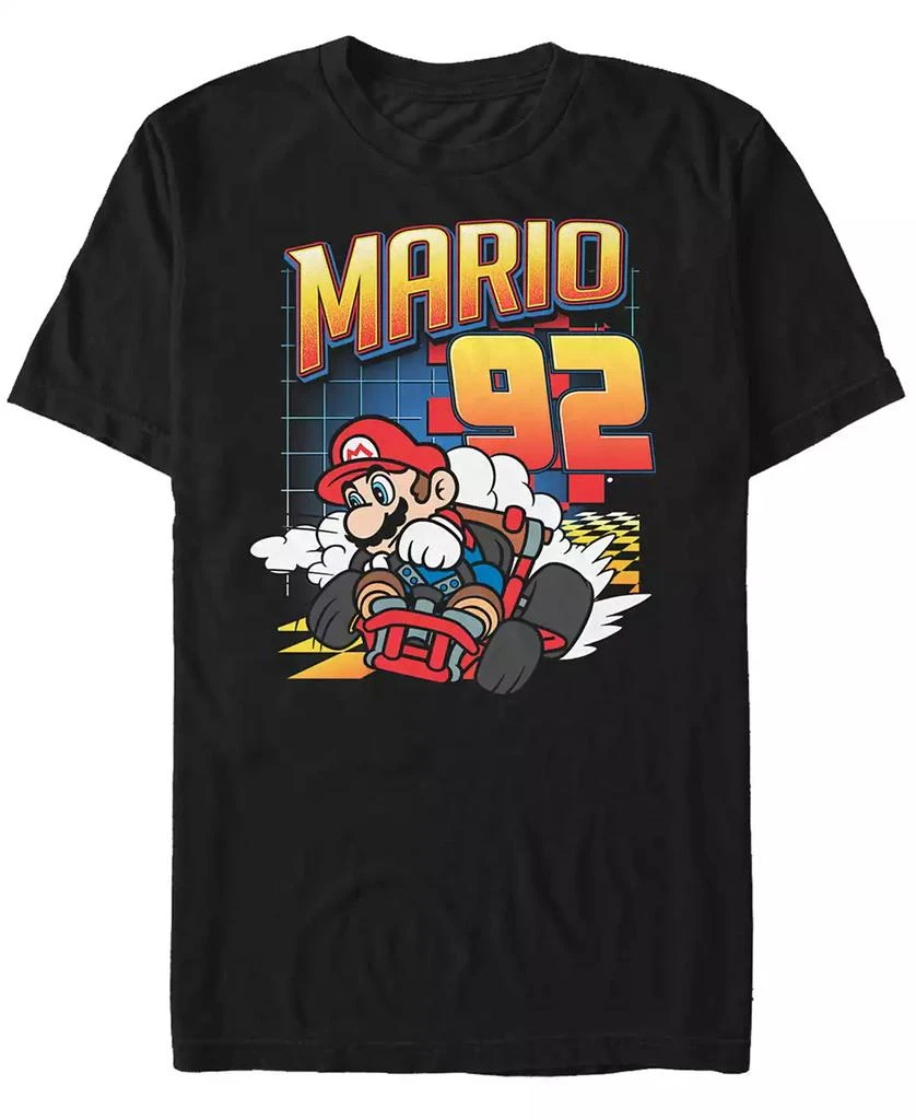 商品Nintendo|Nintendo Men's Mario Kart Racer Number 92 Short Sleeve T-Shirt,价格¥187,第1张图片