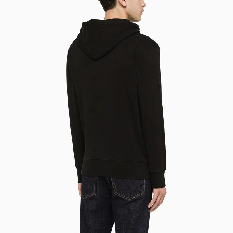 商品Maison Kitsune|Black cotton hoodie,价格¥913,第3张图片详细描述