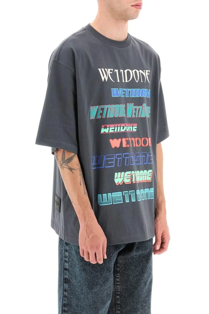 商品We11done|MULTI LOGO T-SHIRT,价格¥1358,第3张图片详细描述