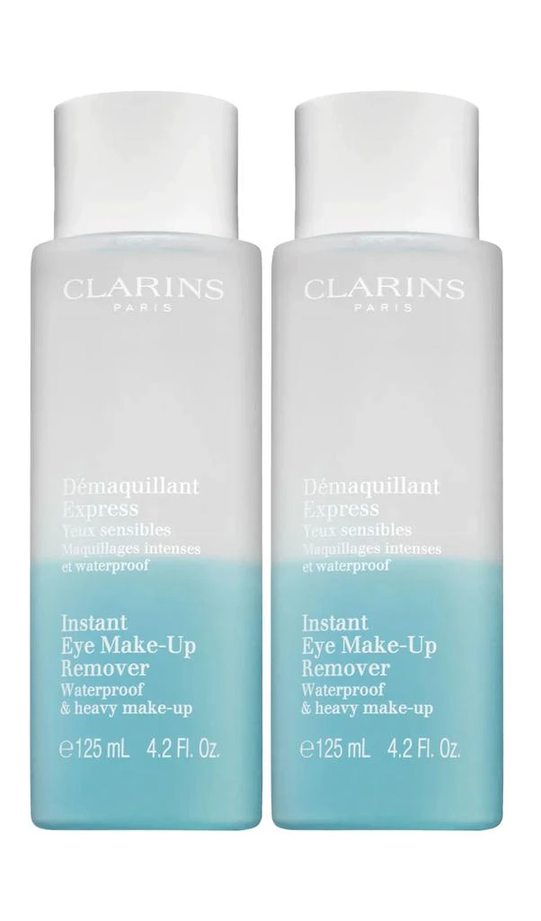 商品Clarins|Instant Eye Makeup Remover 4.2 OZ Set of 2,价格¥306,第1张图片