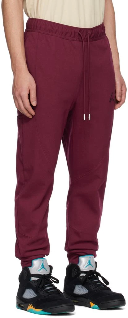 商品Jordan|Burgundy Warm Up Sweatpants,价格¥430,第2张图片详细描述