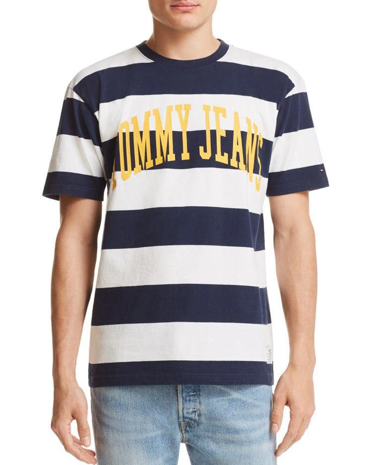 商品Tommy Hilfiger|Tommy Jeans Collegiate Stripe 短袖,价格¥363,第1张图片