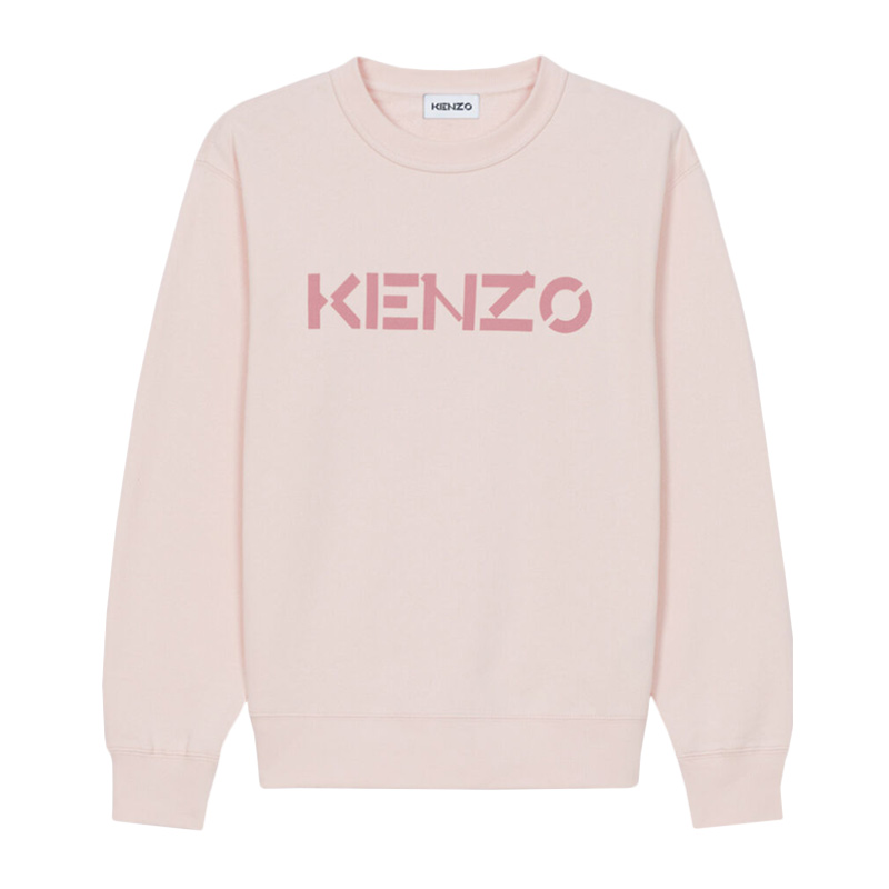 KENZO 女士淡粉色卫衣 FB62SW8214ML-34商品第1张图片规格展示