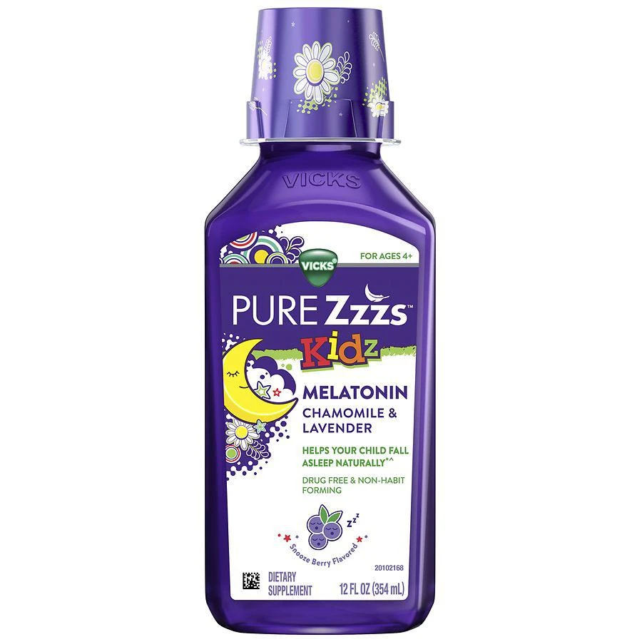 Kidz Liquid Melatonin Sleep Aid Berry