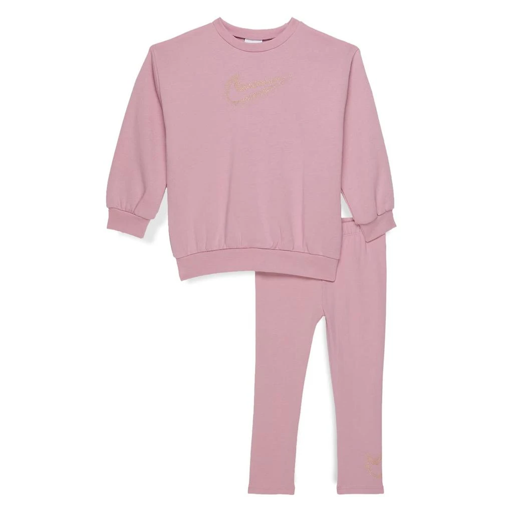 商品NIKE|Fleece Crew & Leggings Set (Toddler),价格¥266,第1张图片