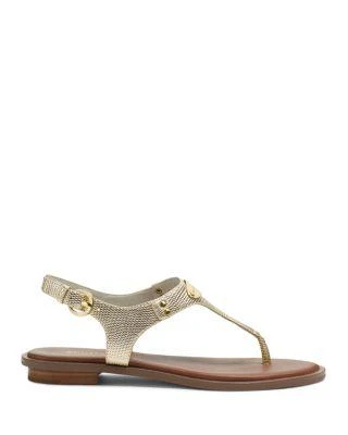 商品Michael Kors|MK Plate Thong Sandals,价格¥359,第2张图片详细描述