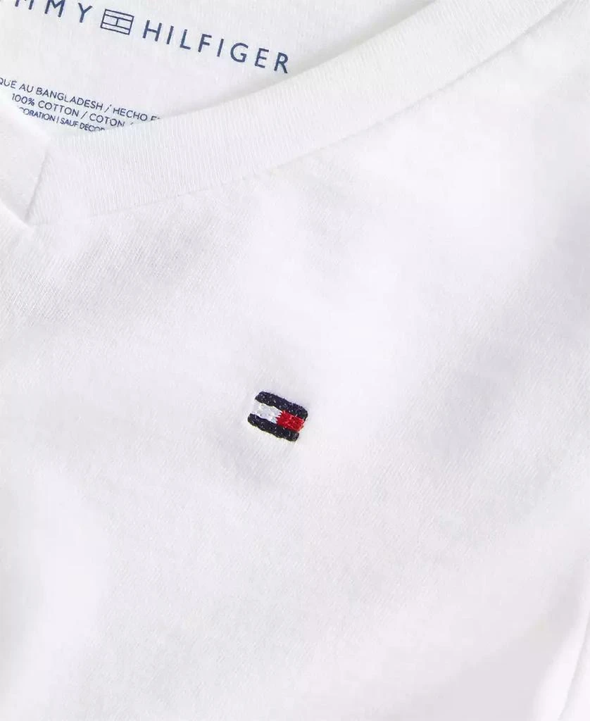 商品Tommy Hilfiger|大童款棉质V领T恤,价格¥75,第3张图片详细描述