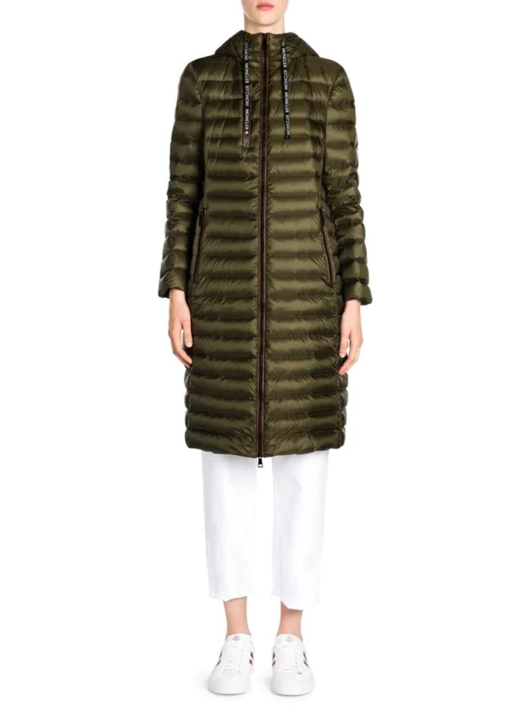 商品Moncler|Suvette X Long Quilted Down Jacket,价格¥6321,第2张图片详细描述