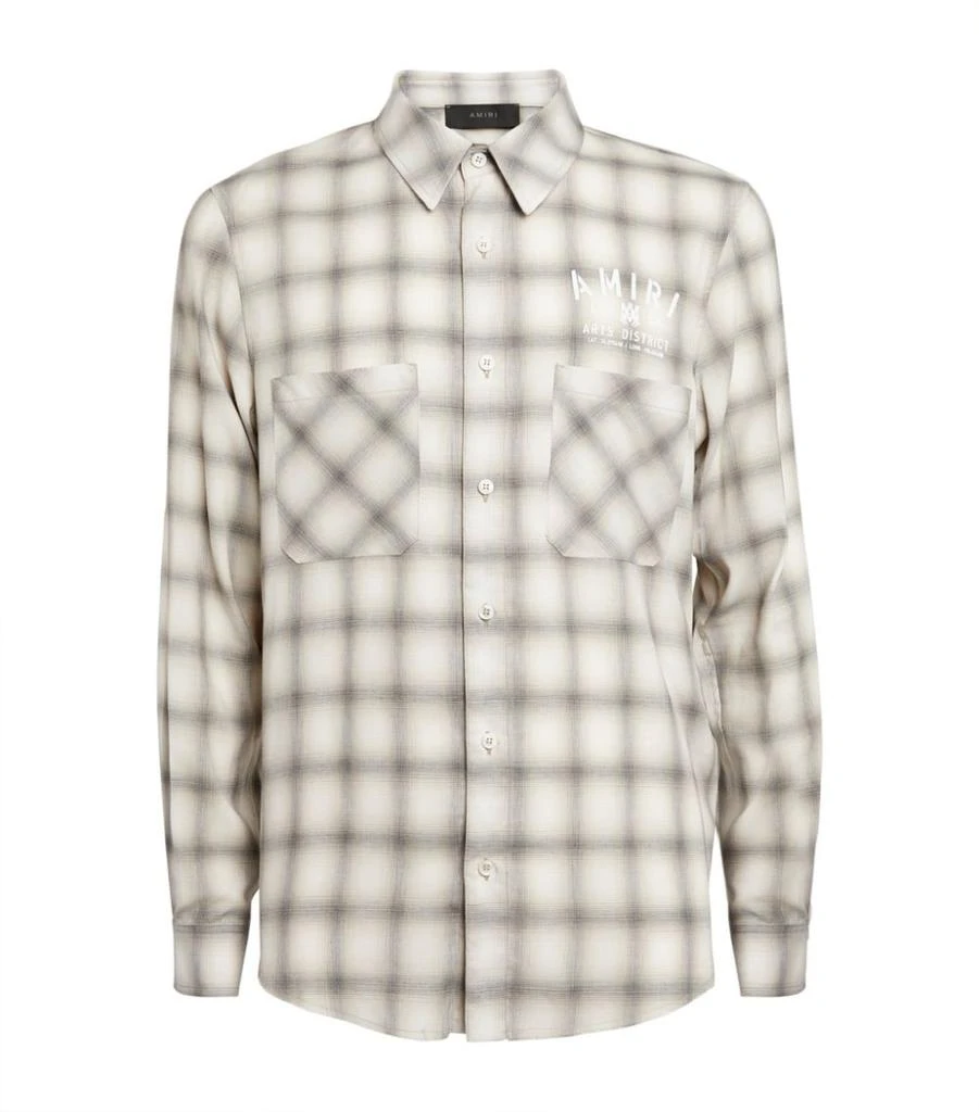 商品AMIRI|Logo Check Shirt,价格¥5333,第1张图片