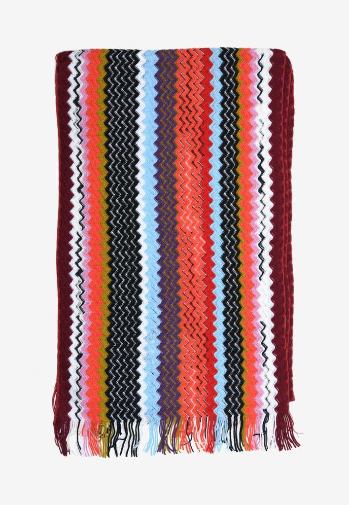 商品Missoni|Chevron Fringed Wool Scarf,价格¥1820,第1张图片