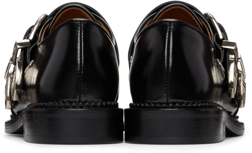 商品Toga Pulla|SSENSE Exclusive Black Western Oxfords,价格¥1461,第4张图片详细描述