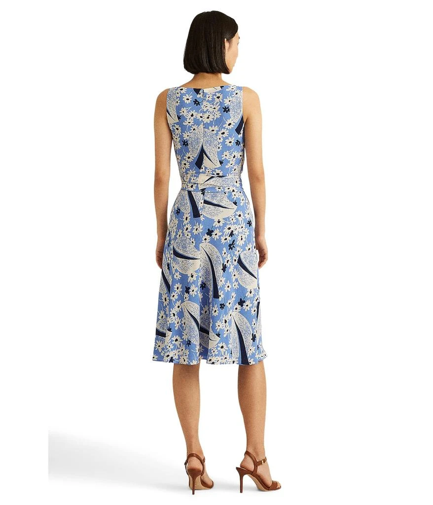 商品Ralph Lauren|Floral Crepe Sleeveless Dress,价格¥769,第2张图片详细描述