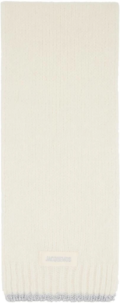 商品Jacquemus|Off-White Guirlande 'L'Echarpe Paoli' Scarf,价格¥2437,第1张图片