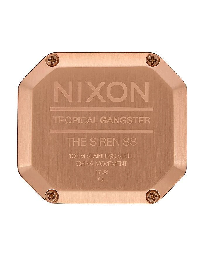 商品Nixon|Siren SS Watch, 33mm x 36mm,价格¥1122,第4张图片详细描述
