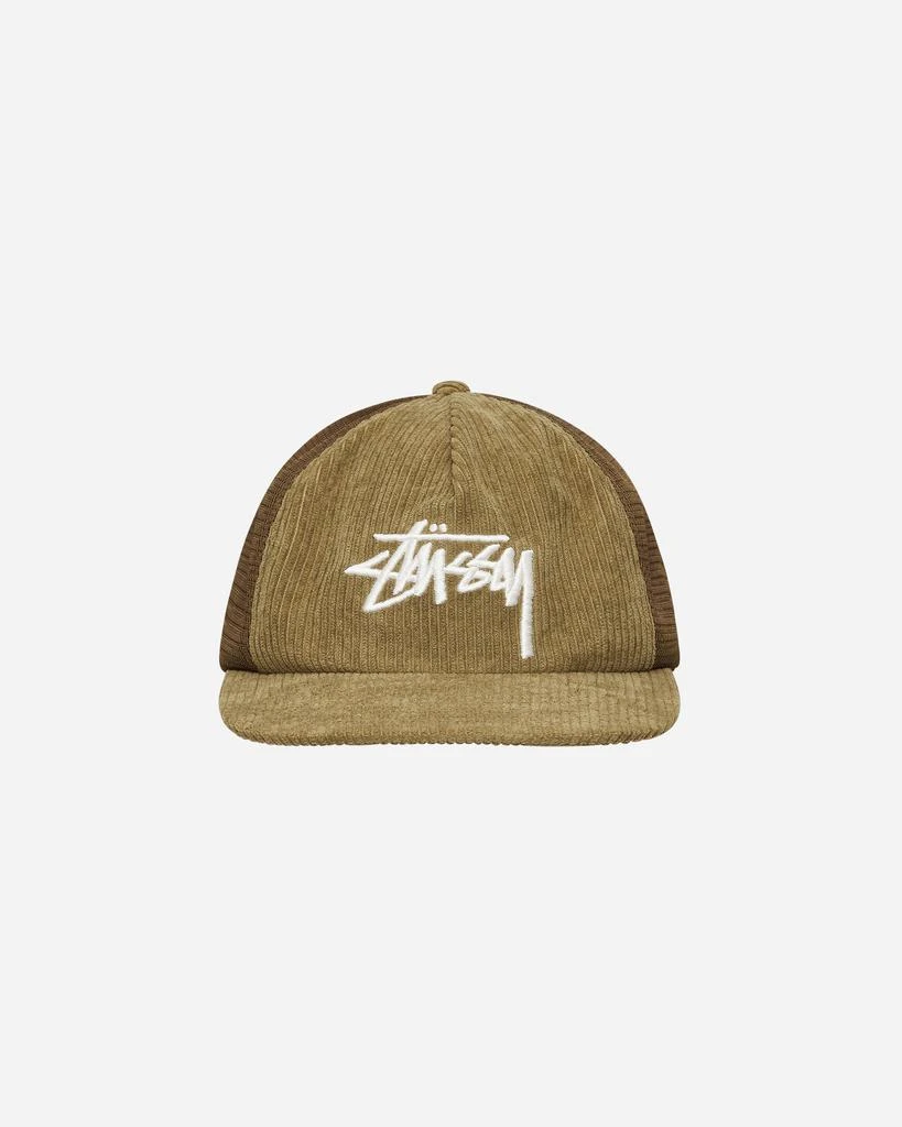 商品STUSSY|Corduroy Trucker Cap Green,价格¥276,第2张图片详细描述
