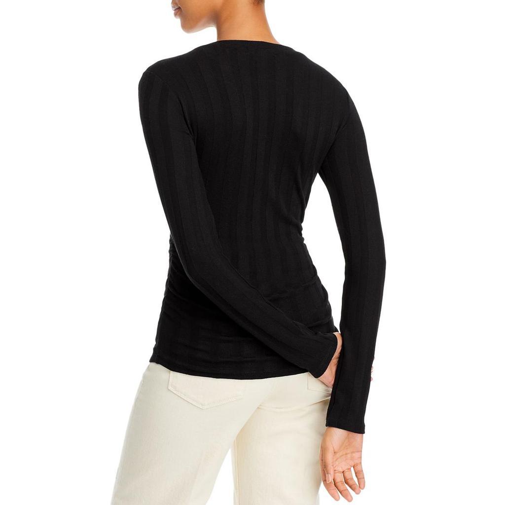 商品n:philanthropy|n:PHILANTHROPY Womens Aerin Cutout Ribbed Pullover Top,价格¥251,第4张图片详细描述