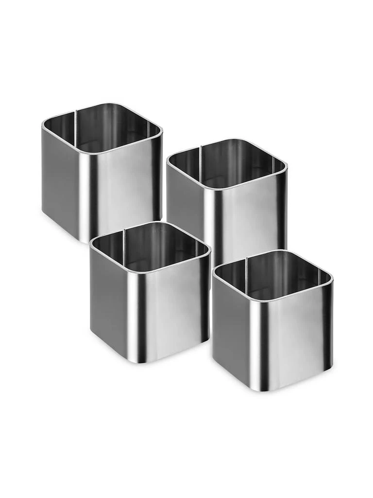 商品Mepra|Stile 4-Piece Napkin Ring Set,价格¥955,第1张图片