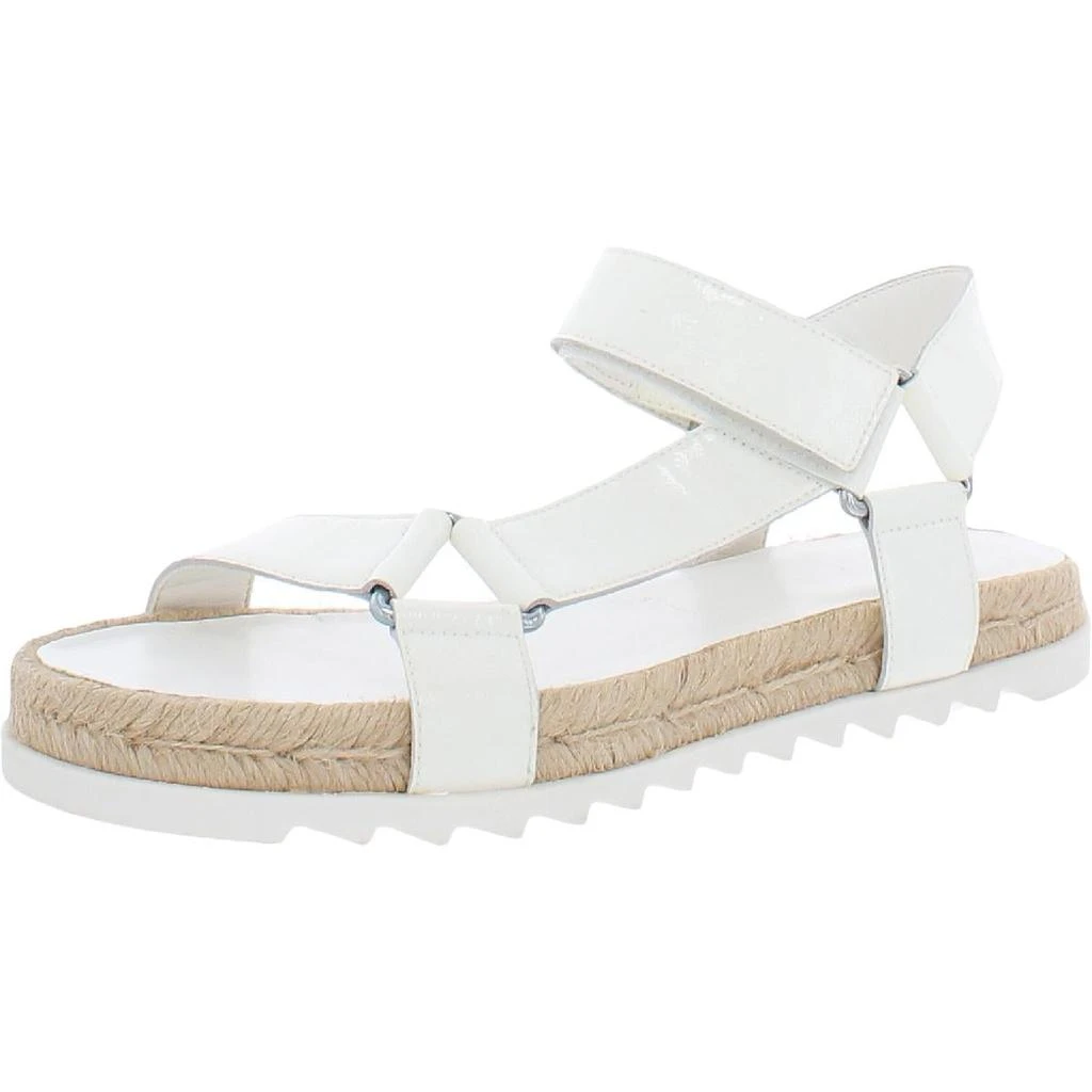 商品Marc Fisher|Marc Fisher LTD Womens Jecca Leather Cushioned Footbed Flatform Sandals,价格¥146,第2张图片详细描述