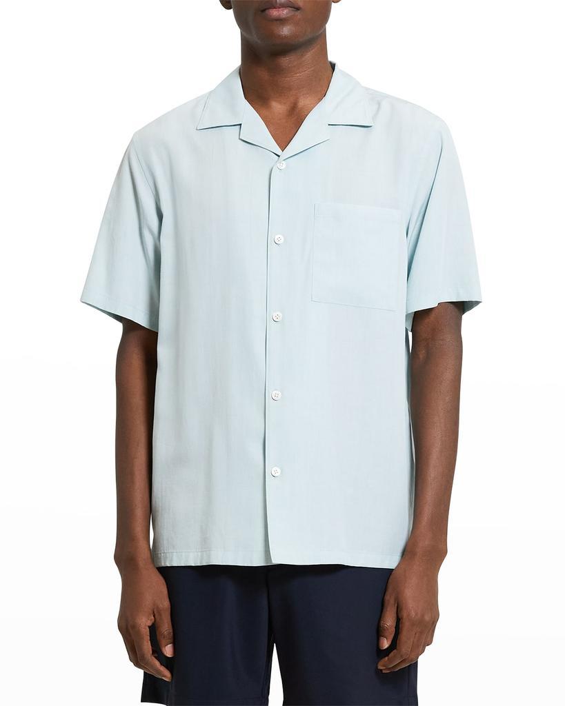 商品Theory|Men's Noll Flow Camp Shirt,价格¥846,第1张图片