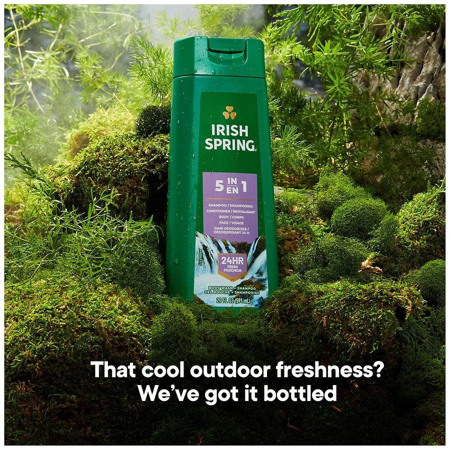 商品Irish Spring|5 in 1 Body Wash for Men Fresh,价格¥52,第3张图片详细描述