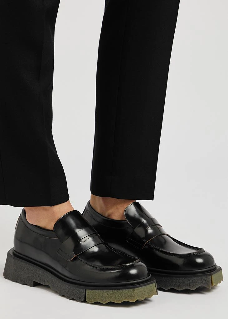 商品Off-White|Leather loafers,价格¥3727,第5张图片详细描述