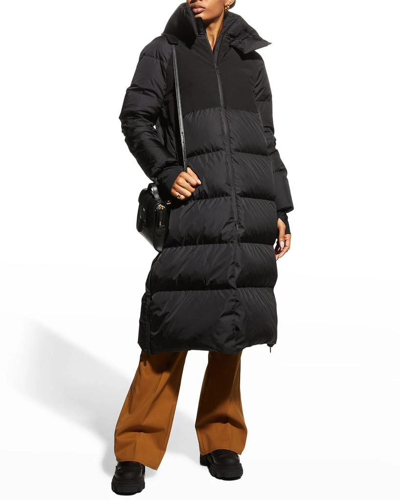 商品Moncler|Heliotrope Long Puffer Coat,价格¥18556,第3张图片详细描述