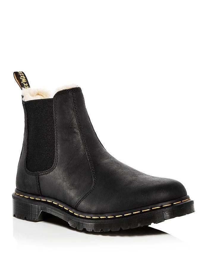 商品Dr. Martens|Women's Leonore Faux Fur Lined Chelsea Boots,价格¥1347,第1张图片