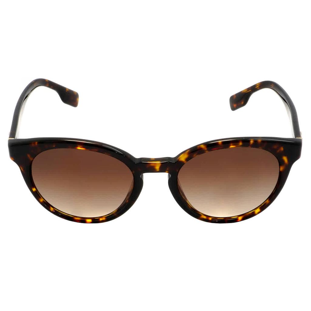 Burberry Brown Gradient Round Ladies Sunglasses BE4326 300213 52商品第2张图片规格展示
